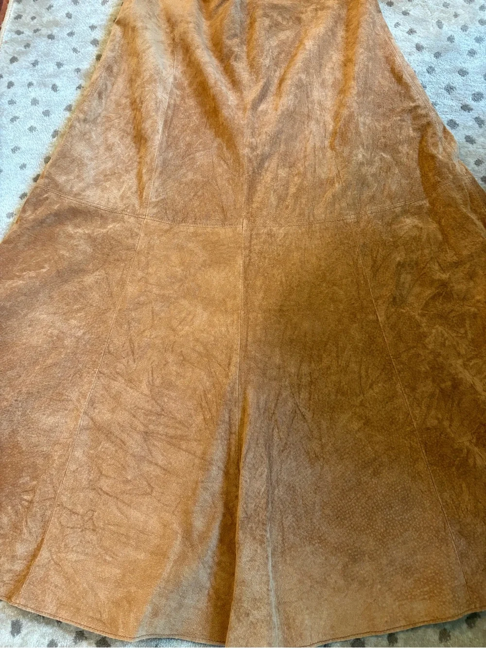 Worth 100% suede maxi skirt size 4 - Picture 3 of 5